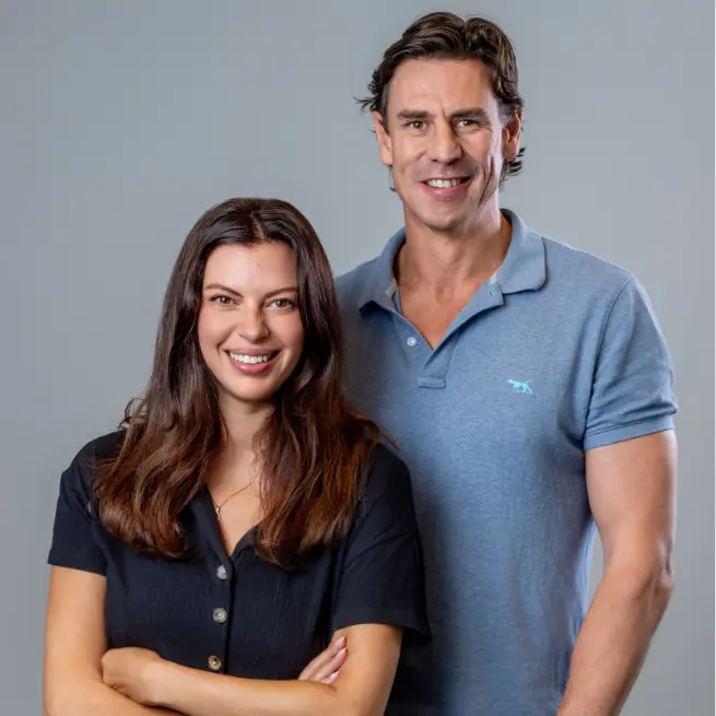 Flourish360 co-founders Leneila Lynne and Justin Koschitzke